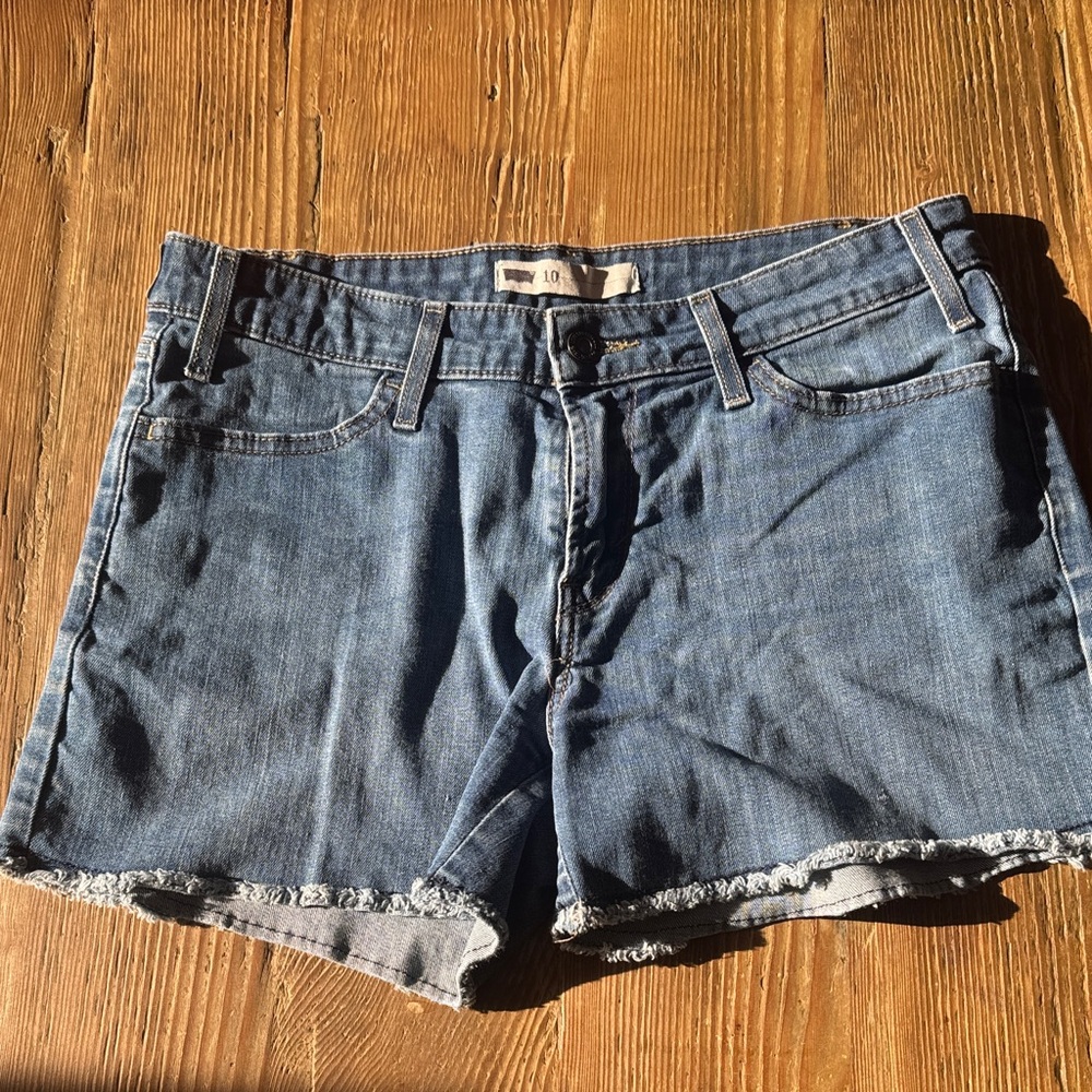 Levi's Classic Blue Jean Shorts